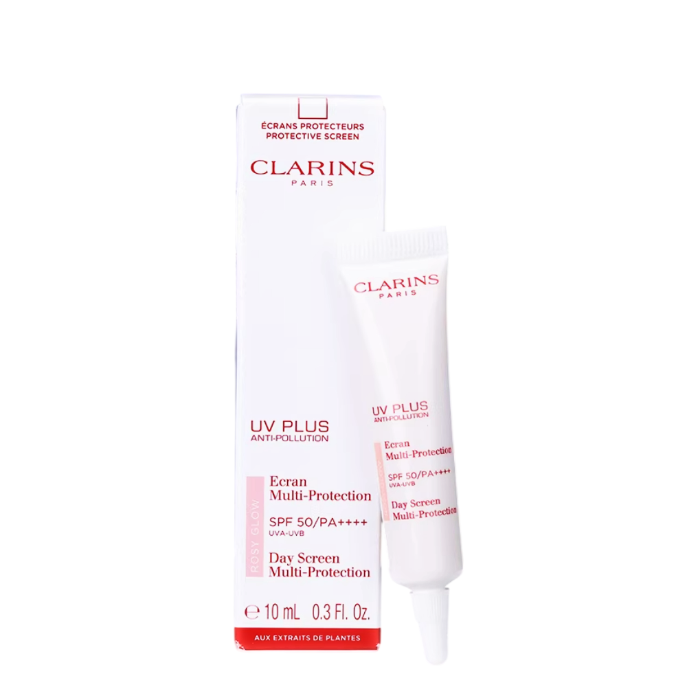 Clarins UV Plus Anti-Pollution Ecran Multi-Protection SPF 50/PA++++ 10ml #rosy glow ,Clarins UV Plus Anti-Pollution Ecran Multi-Protection SPF ราคา , Clarins UV Plus Anti-Pollution Ecran Multi-Protection SPF รีวิว 